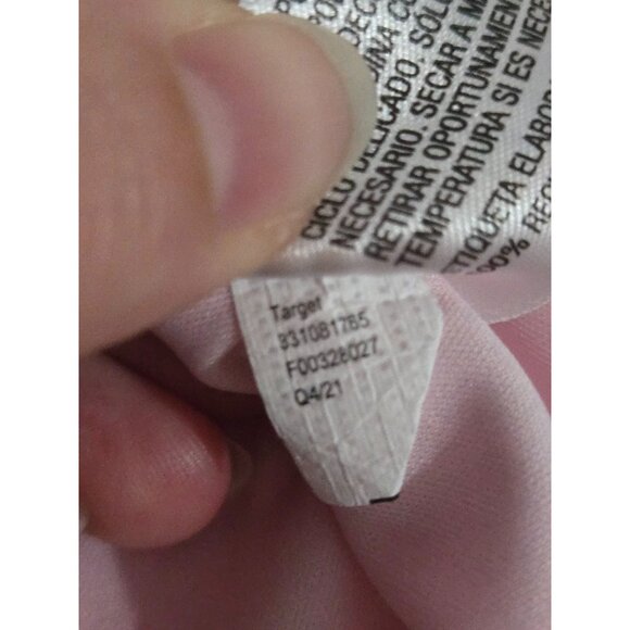 Wild Fable Pink Floral Mini Slip Dress Size Medium Lace Hoco Coquette Y2K Dainty - Picture 11 of 12